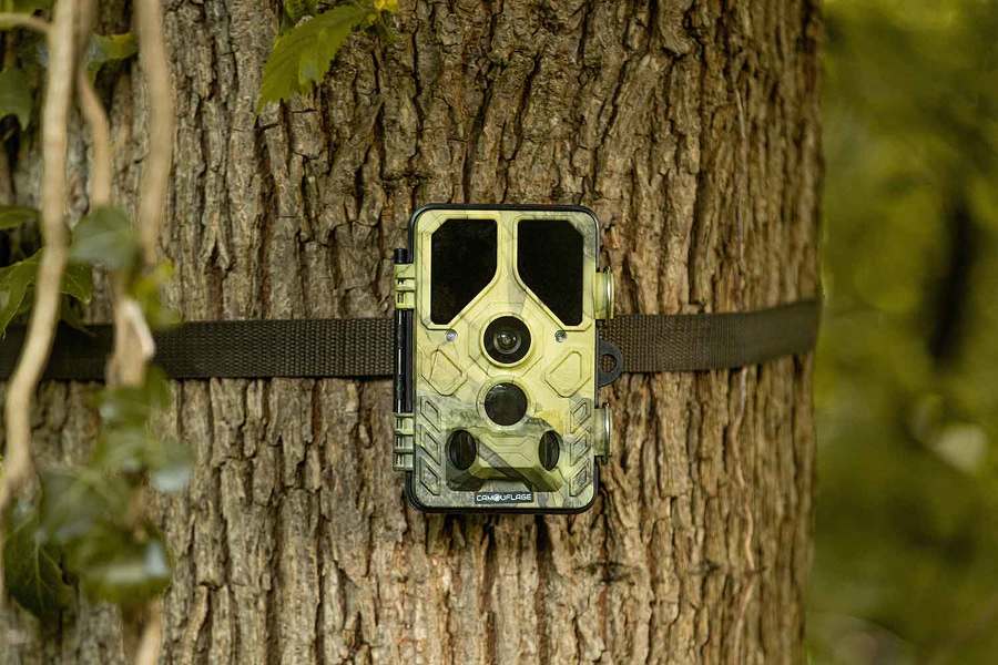 Cameră de vânătoare Camouflage EZ45 wifi cu transmitere pe smartphone 