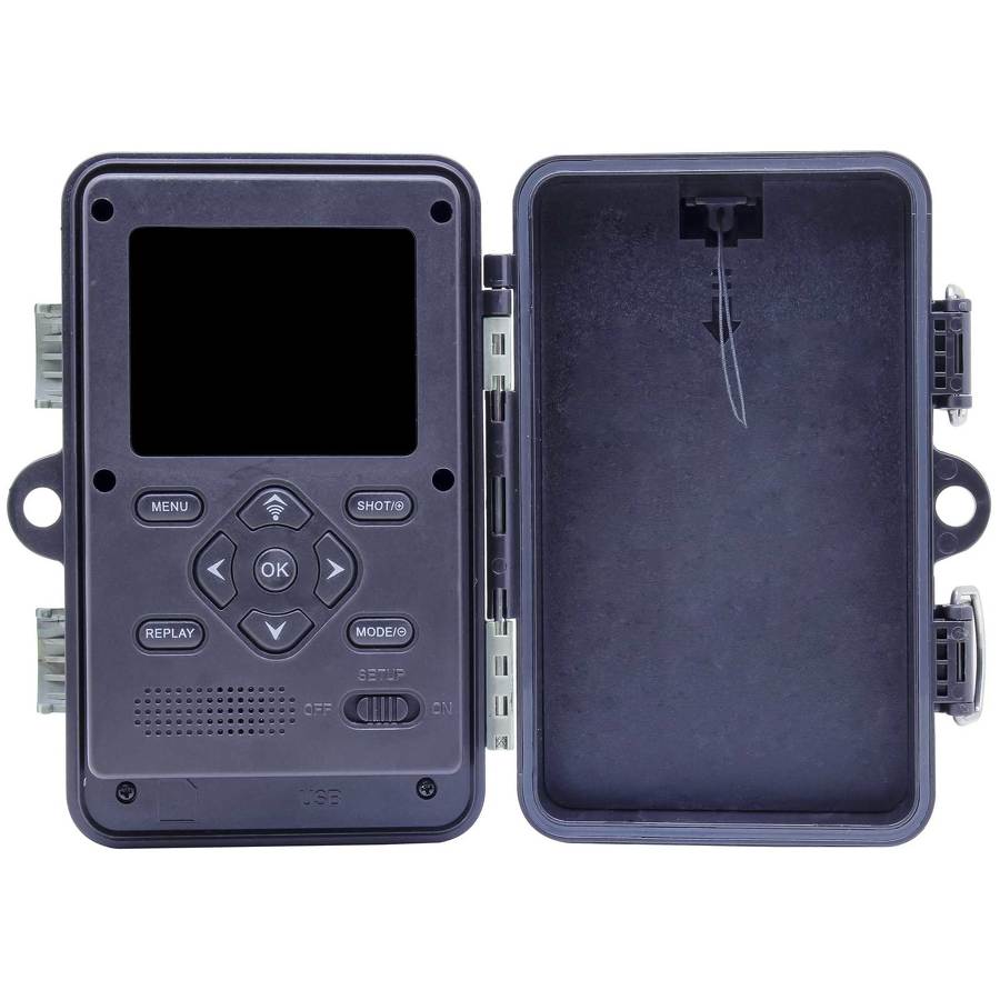 Cameră de vânătoare Camouflage EZ45 wifi cu transmitere pe smartphone 