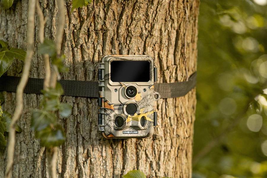Cameră de vânătoare Camouflage EZ60 Wi-Fi - Trimitere pe smartphone 