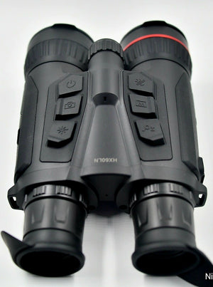 Binoclu optic și termic Hikmicro HABROK HH35LN cu telemetru integrat 