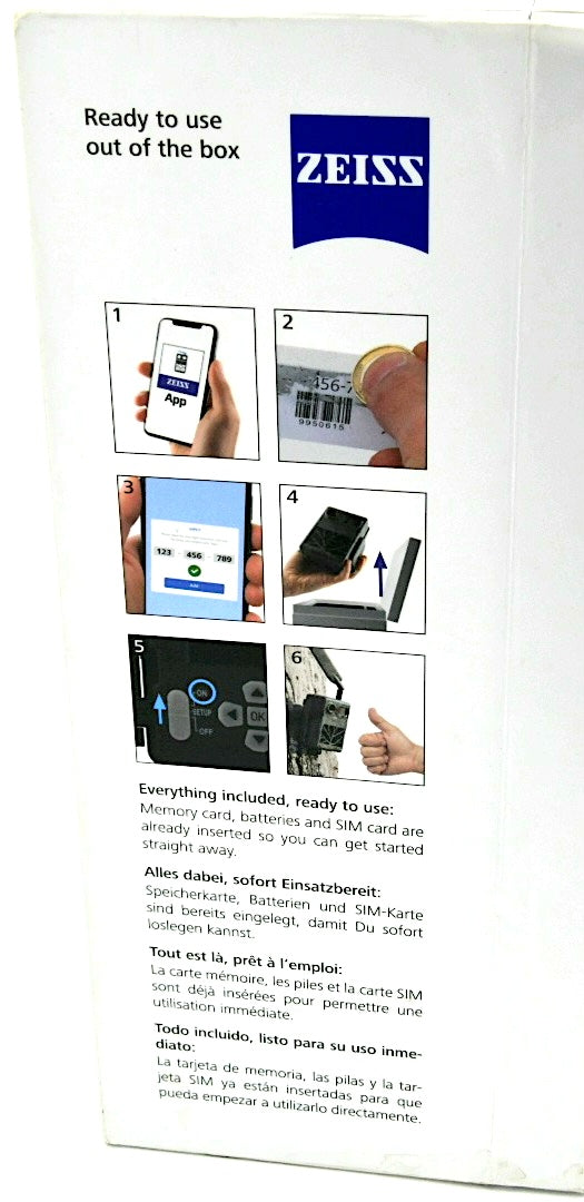 Capcană fotografică ZEISS Secacam 5 conectată 