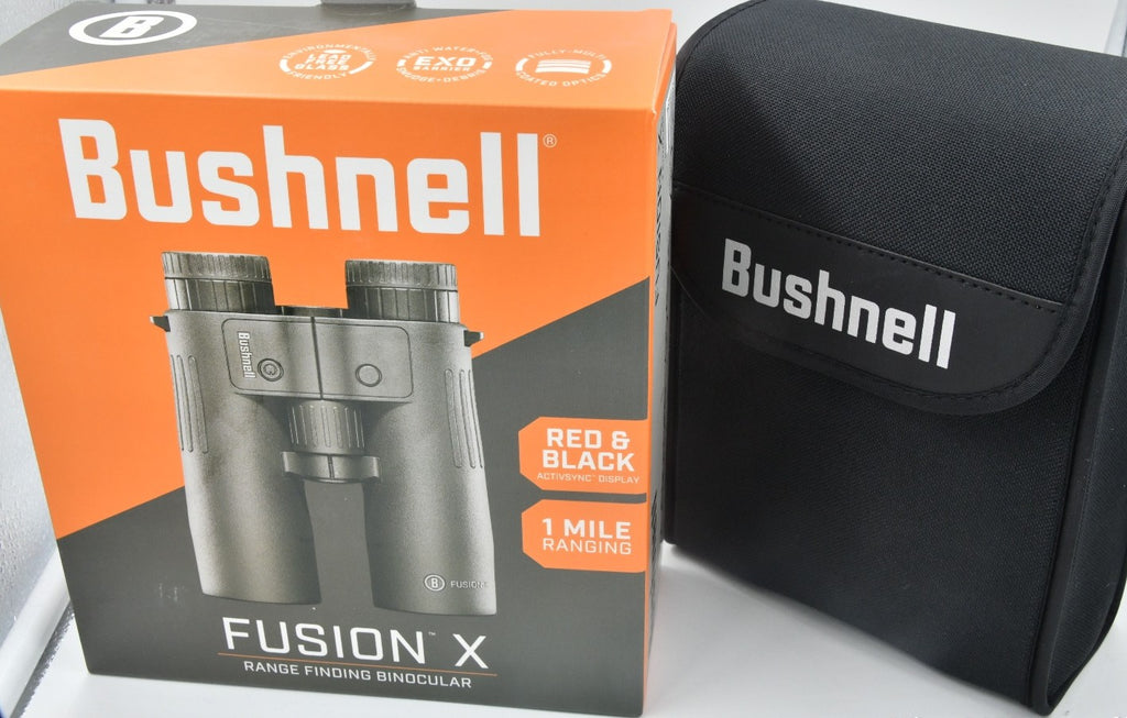 Binoclu telemetric Bushnell FUSION X 10x42 