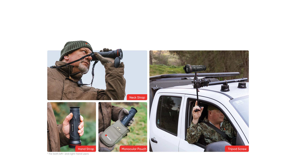 Monocular Termic Hikmicro Falcon 2 FQ50LV 2.0 cu telemetru 