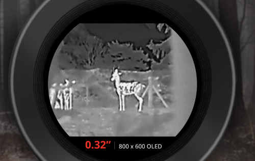 Monocular cu termoviziune Hikmicro Lynx S LE 15S 