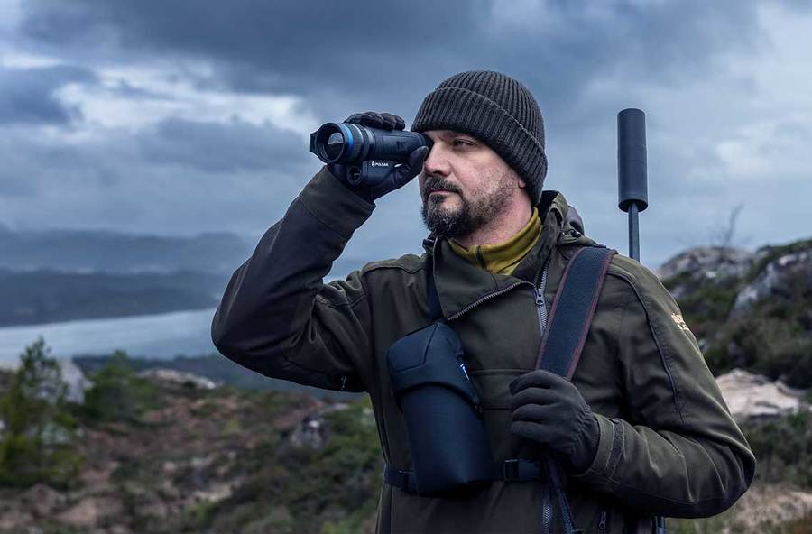 Monocular termic PULSAR TELOS LRF XL50 cu telemetru integrat 