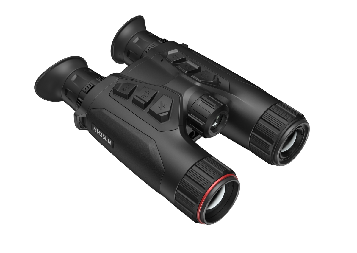 Binoclu optic și termic Hikmicro HABROK HH35LN cu telemetru integrat 