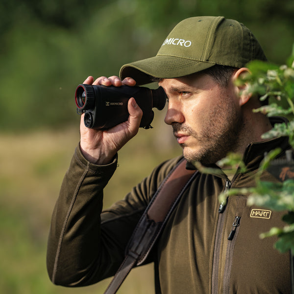 Monocular de vedere termică Hikmicro CONDOR CH25L cu telemetru laser 