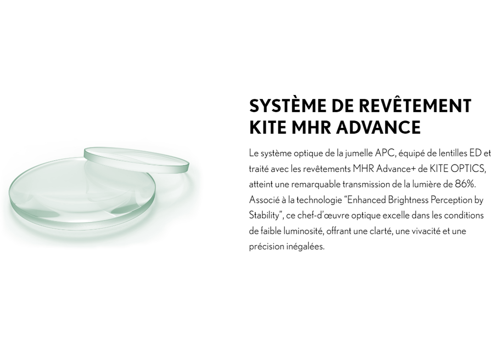 Binoclu Kite APC 14x50 ED stabilizat AA 