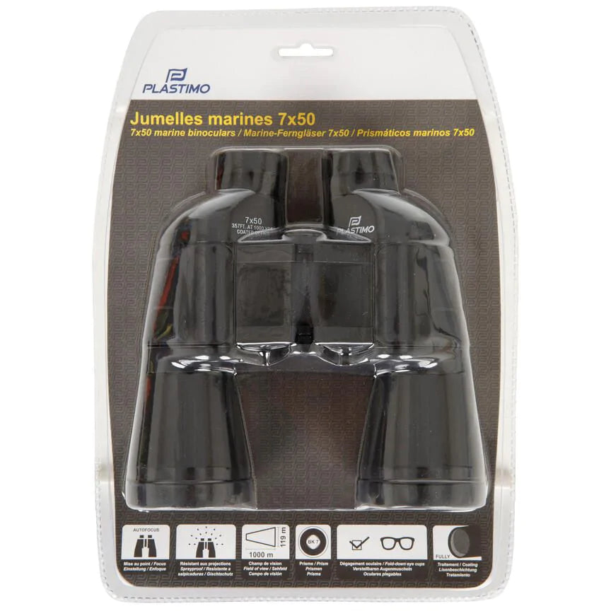 Binoclu Plastimo 7x50 autofocus negru 