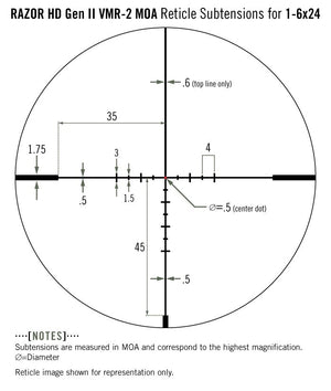 Lunetă Razor 1-6X24 HD VORTEX OPTICS 
