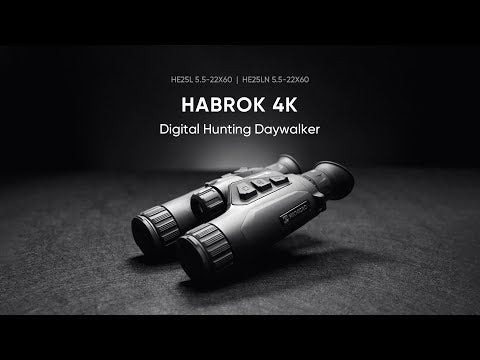Binoclu cu imagistică termică și nocturnă HikMicro HABROK 4K HE25 LN 