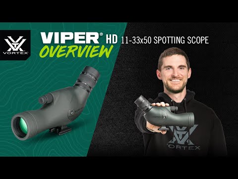 Lunetă terestră Vortex Viper HD 11-33x50 cu ocular înclinat 