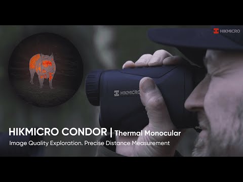 Monocular termic Hikmicro CONDOR CQ50LV2 cu telemetru laser 