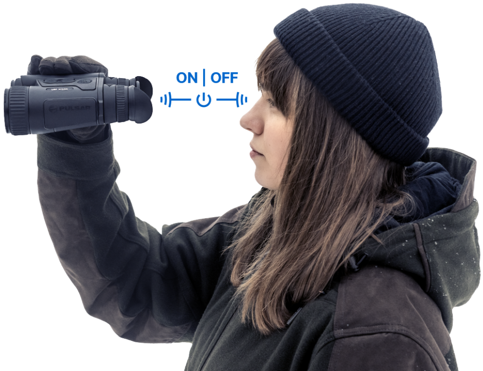 BINOCULARS Pulsar cu imagistică termică MERGER LRF XQ35 