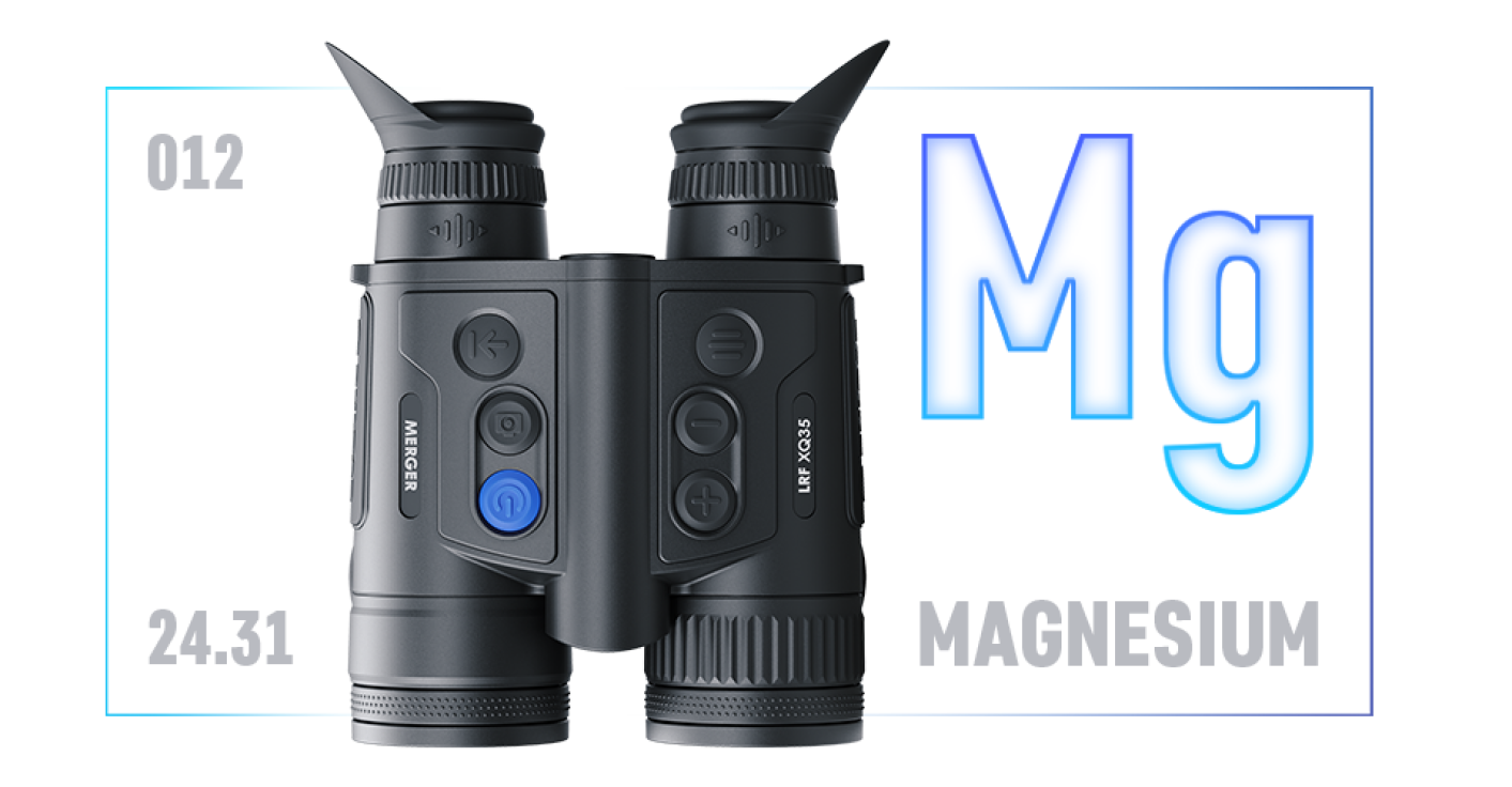 BINOCULARS Pulsar cu imagistică termică MERGER LRF XQ35 