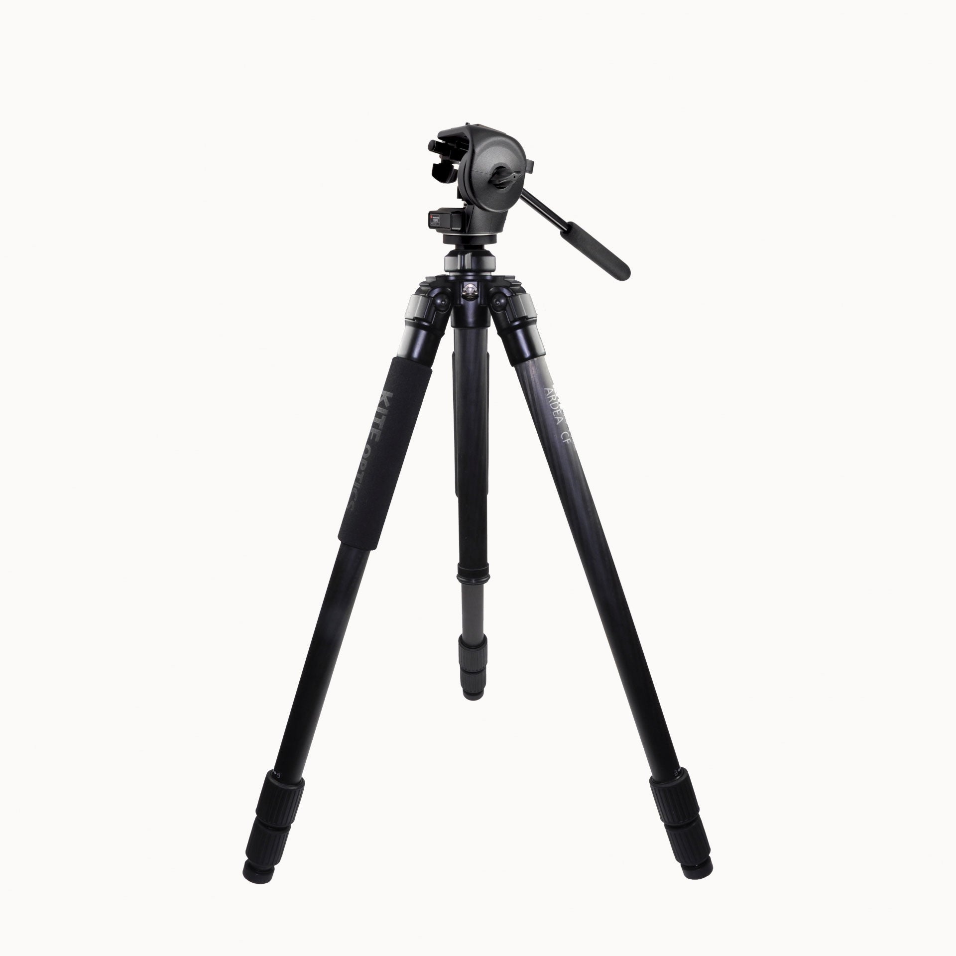 Lunete terestre Kite Optics KSP 80 HD 25-50X80 + Trepied Ardea CF cu cap Manfrotto 128 RC 