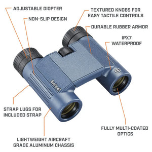 Binocluri Bushnell H2O 2.0 8x25 
