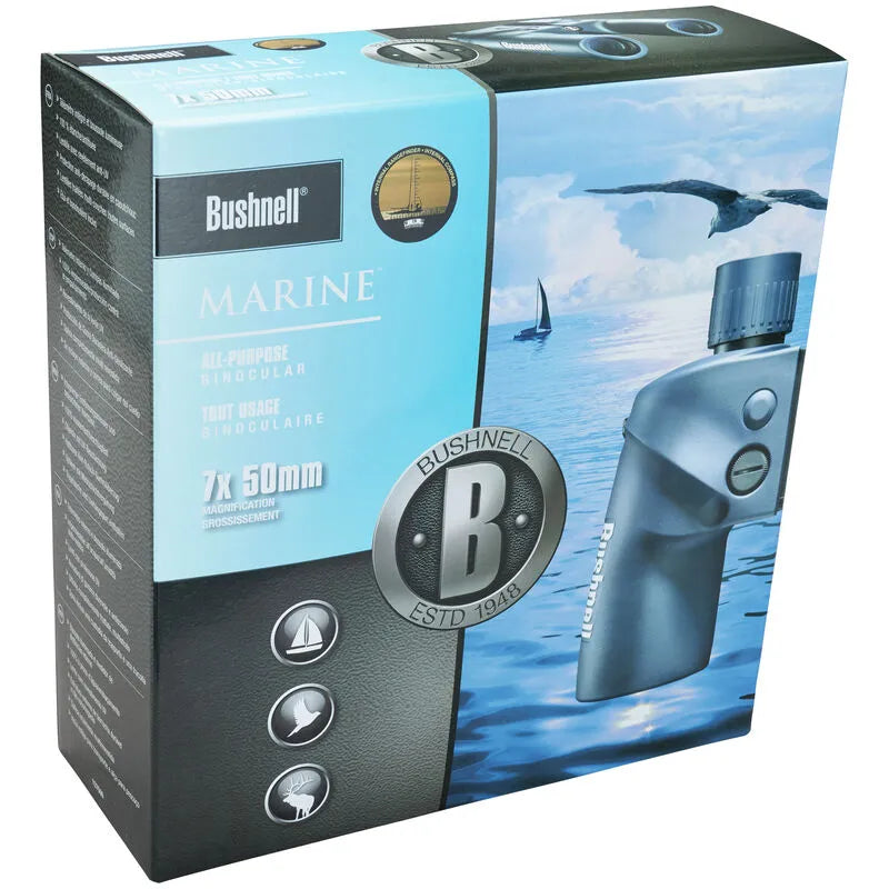 Binoclu Bushnell Marine 7x50 cu busolă și reticul 