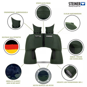 Binoclu Steiner Nighthunter 8x56 