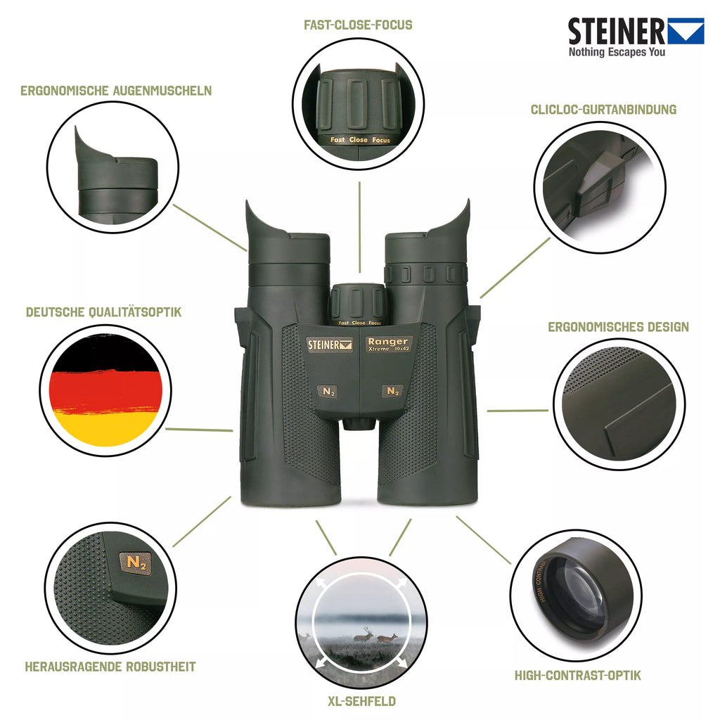 Binoclu Steiner Ranger Xtreme 10x42 