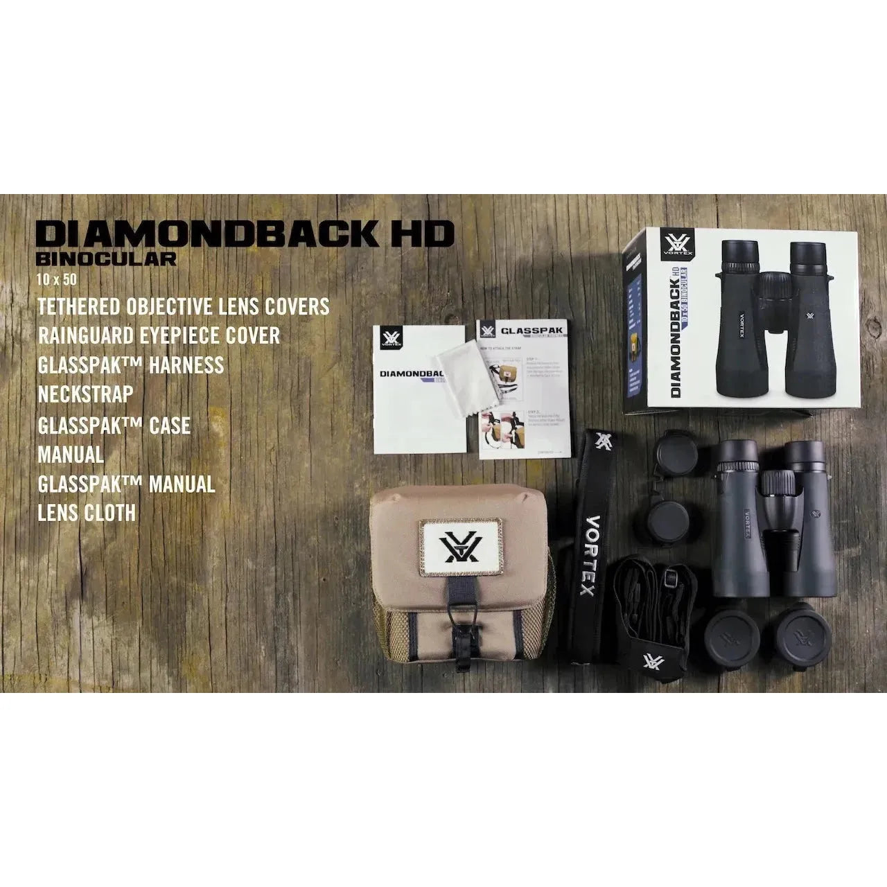 Binoclu Vortex Diamondback HD 10x50 