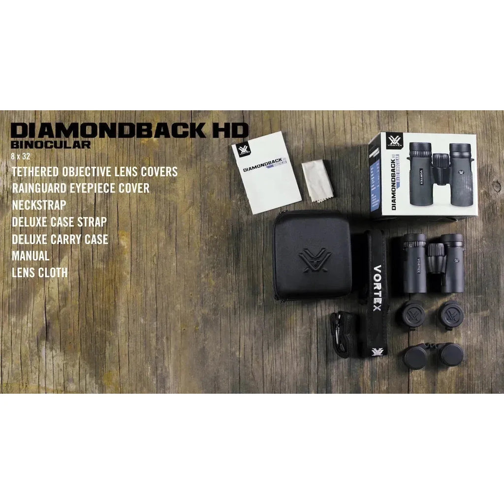 Binoclu Vortex Diamondback HD 8x32 